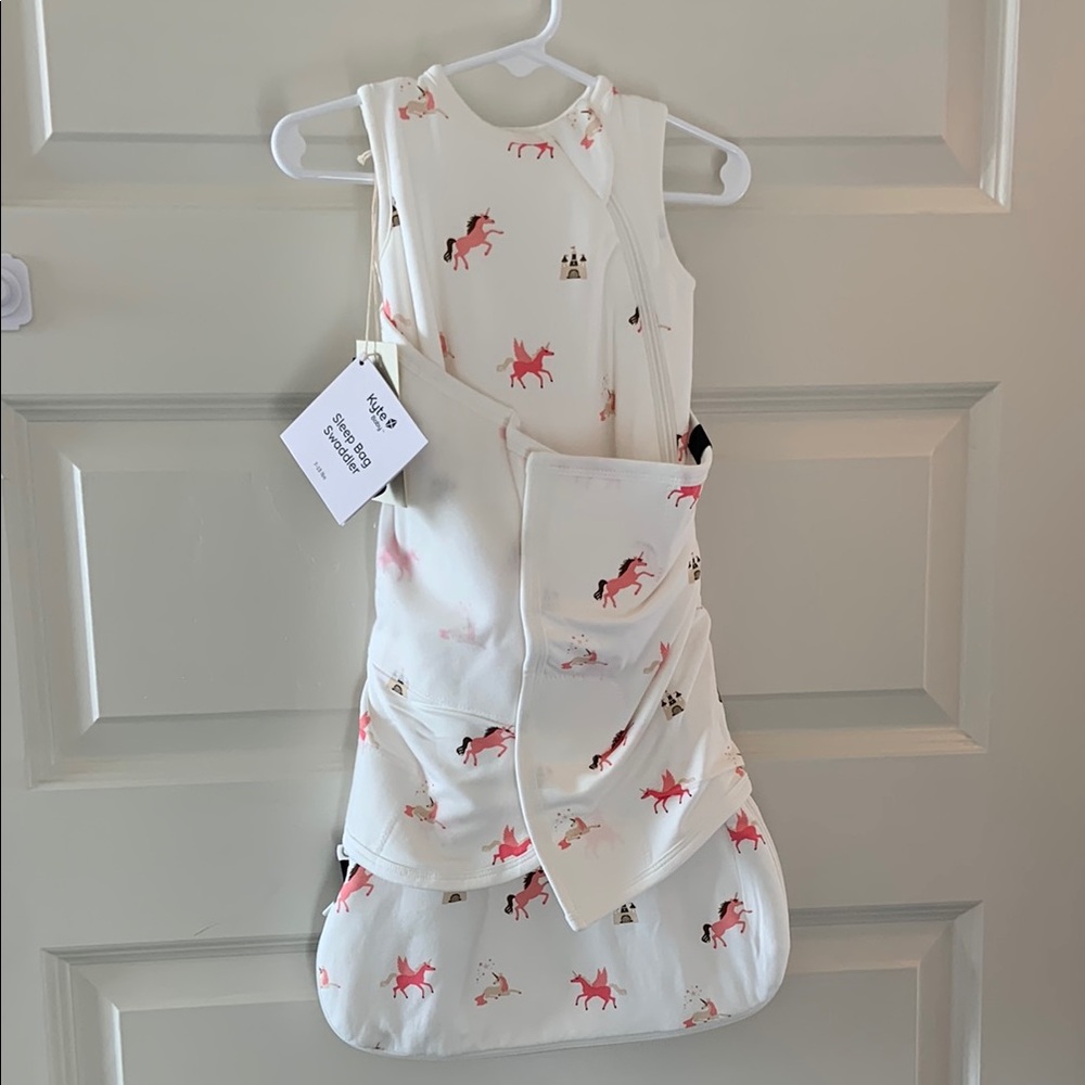 Kyte Baby XS Sleep Sack with Pink Unicorns